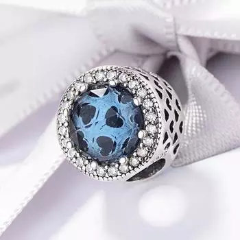 Classic 925 Sterling Silver Beads Cut Cubic Zirconia Cylinder Charms Fit Original Bracelets Women DIY Jewelry