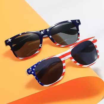 Classic American Flag Sunglasses Independence Day Sunglasses Men S And Women S Party Decorative Glasses