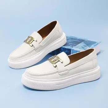Классические бежевые мокасины мужские дышащие кожаные туфли повседневная обувь на плоской подошве мужские туфли без застежек гороховые туфли для мужчин обувь мокасины hombre 35