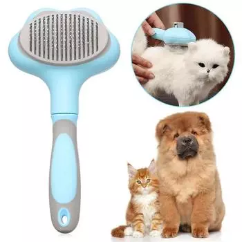 Classic Creative Massages Self Cleanger Depilation Improves Circulation Removes Undercoat Cat Comb Pet Beauty Product Dog Hair Cleaning