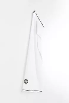 Classic emblem bath towel