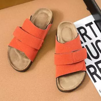 Classic Fashion Purple Mules for Men Women Outdoor Non-slip Beach Shoes Big Size 46 Summer Slippers Casual Men Pantuflas Hombre 36