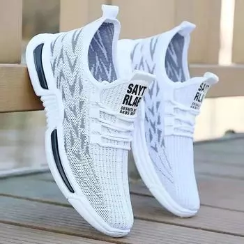 Classic hot selling men s shoes, new mesh breathable outdoor running shoes, lightweight and soft soled comfortable casual shoes 39