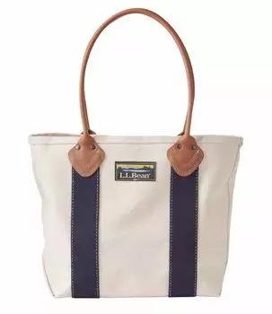 Classic Leather Handle Katadin Boat and Tote Bag Medium Multicolor 1000058221 [Lelbeen] Natural/Blue