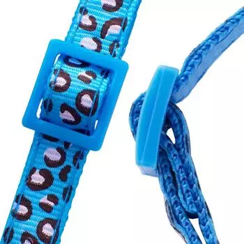 Classic Leopard Print Pet Collar, Adjustable cat Collar with Bells To Prevent Loss Fashion dog Collar for Cats and Puppies Accessories