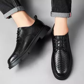 Classic Man Oxford Shoes 2024 New Man Wedding Dress Footwear Elegantes Formal Sneakers Stylish Men Genuine Leather Casual Shoes 37