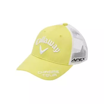 Classic Mesh Cap TOUR A MESH CAP WM Golf FR [Callaway] Women s JM/Hat 24SS_1060_Yellow