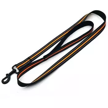 Classic Pet Leash Nylon Webbing Dog Leash Night Reflective Explosion-proof Dog Leashes for Medium and Large Dogs and Cats Outdoor Travel S 1.5mx2.0cm