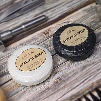 Classic Shaving Soap Крем-мыло для бритья, белый кокос, 1 шт.