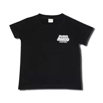 Classic sr8826jk Summer Super Mario Short Sleeve Super Mario Boys Black [Bandai] T-Shirt чёрный