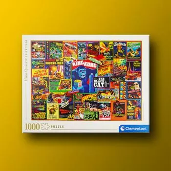 Классический постер к фильму-триллеру, пазл из 1000 деталей «Клементони», популярная корейская настольная игра