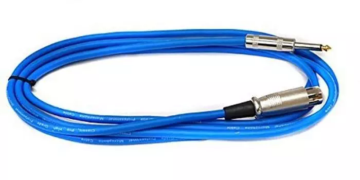 ClassicPro Microphone Cable 3m XLR (female)-Phone Blue [PAPILIO inspection/dedicated packaging product]