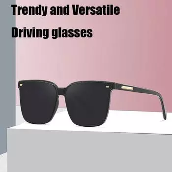 Classics Square Sunglasses Unisex Driving Large Frame Sun Glasses Men Black Shades Outdoor Sport Eyeglasses