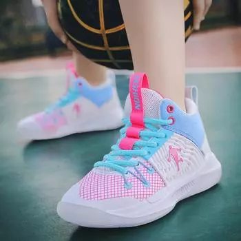 Classmate 2025 spring new children s casual shoes boys and girls basketball shoes student shoes middle aged older girls sports shoes 30