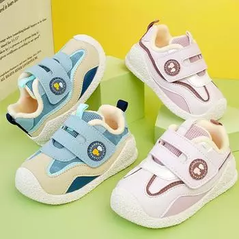 Classmate Осень и зима Новые спортивные туфли для девочек, обувь для мальчиков и детей, два хлопковых хлопковых ботиночка на толстой подошве 18 розовый