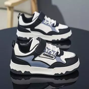 Одноклассники Кампус Детские Маленькие Белые Туфли Студенческие Спортивные Кеды Осенние Мужские И Женские Дышащие Беговые Кроссовки 30