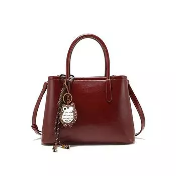 Classy Red Bride Wedding Bag Female Accessible Luxury Generous Handheld Shell Bag Daily Messenger Bag Gift Section A wine red