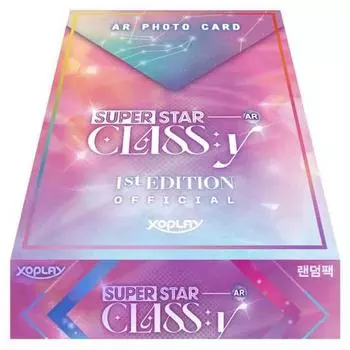 Classy Superstar First Edition Collection Card, популярная корейская игра