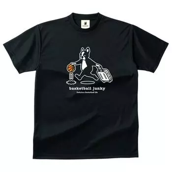 claudio pandiani Basketball Junky Traveling DryTEE BSK18001 Black L чёрный