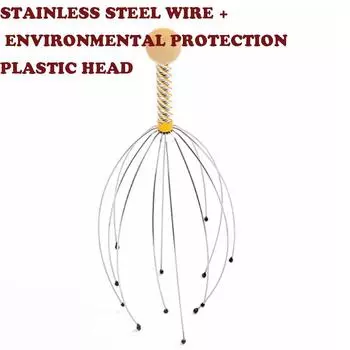 Claw Massager Body Massager Octopus Head Scalp Neck Equipment Stress Release Relax Massage Tens Pain Relief Head Care CHINA