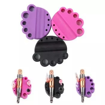 Claw Shape Tattoo Paint Cup Holder Tattoo Ink Cup Pigment Cup Tatu Machine Pen Stand Holder For Tattoo Machine Accessories чёрный