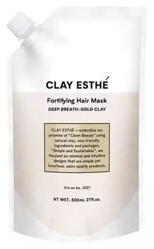 Clay Esthe Укрепляющая маска для волос Gold Clay 800 г BX