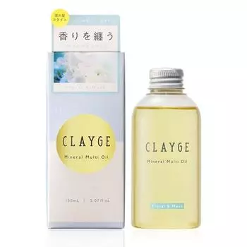 CLAYGE Mineral Multi Oil 150 мл Цветочно-мускусный аромат Мультимасляное средство для укладки волос, рук и тела, 1 шт.