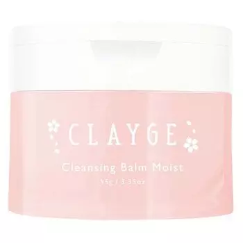 CLAYGE Очищающий бальзам Moist N 95 г Плотный лимитированный аромат сакуры и жасмина Moist Moisturizing &