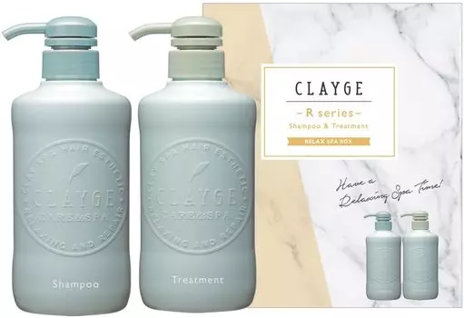 CLAYGE Shampoo Treatment R Эфирное масло спа, которое подавляет неровности и успокаивает Цветочный аромат пачули 500 мл каждый & &