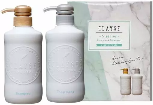 CLAYGE Shampoo & Treatment SN Мягкий, цветочно-мускусный аромат, 500 мл каждый, 2 шт. в ассортименте