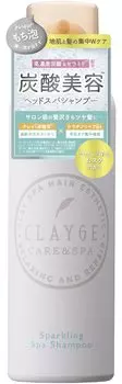 CLAYGE Sparkling Spa Shampoo S 150 г Газированный шампунь с цветочно-мускусным ароматом для ухода за кожей головы и волосами