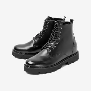 [CLAYONG] 6.5cm Robust Commando Zipper Walker Luke, CL0034, 7000008968, Popular Korean Shoes 260