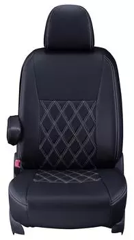Clazzio Seat Cover ZYX10 Clazzio Diamond Black x White C-HR H28/12~ ET-1180 [16ETB1180K]