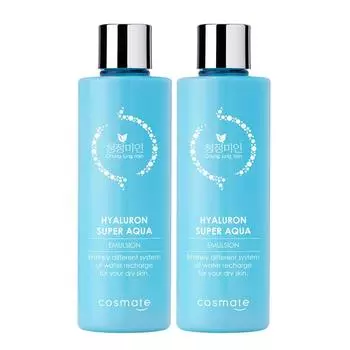 Clean Beauty Hyaluronic Emulsion, 2 pieces