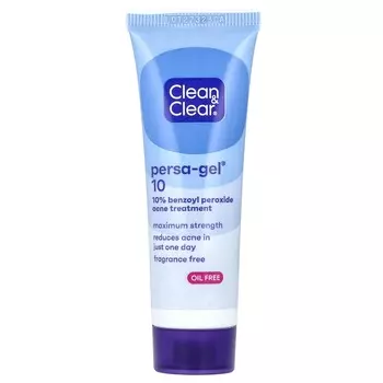 Clean & Clear, Persa-Gel 10, максимальная сила, 1 унция (28 г)