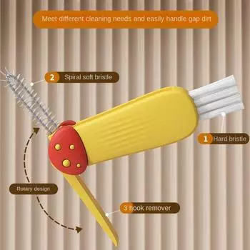 Cleaning Brushes Baby Milk Bottle Gap Cleaning Brush Set Kitchen Home Kitchen Gadgets Tools Drink Water Cups Gaps Cleaning Tools as shown