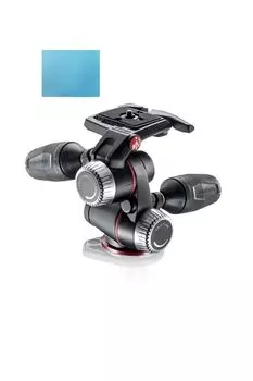 Cleaning cloth included Manfrotto XPRO pan head with quick plate Weight 1kg Load capacity 12kg JP A00057BMN 3-way