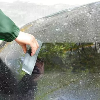 Cleaning Window Wiper Non-scratch Scraping Blade Film Convenient Drying Tool Waterproof Silicone Flexible Handy Car Wrap Clean