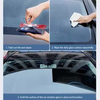 Cleaning Wipes For Car Glass Grime Cleaning Wipes For Auto Window Car Interior Cleaner Wipes For Car Interior Seats Wheels