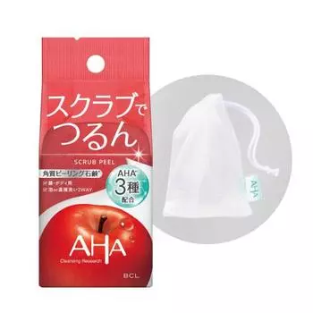 Cleansing research soap scrub & peel 100g with face wash net renewal peeling soap peel bar exfoliating care face wash soap bar soap