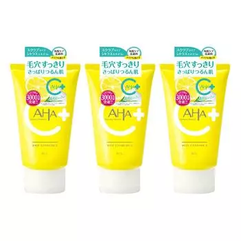 Cleansing Research Wash Cleansing C 120 г Очищающее средство для умывания Отшелушивающий Пилинг Скраб Витамин C 3 шт.