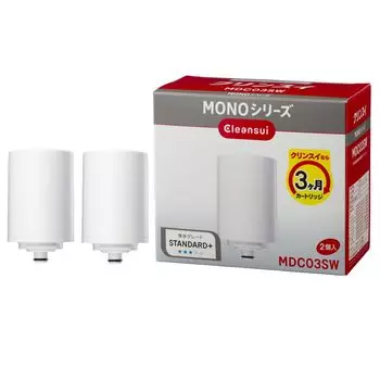 Cleansui Water Faucet Direct Connection MONO Replacement 2 Pieces MDC03SW Purifier, Type, Series, Cartridge,