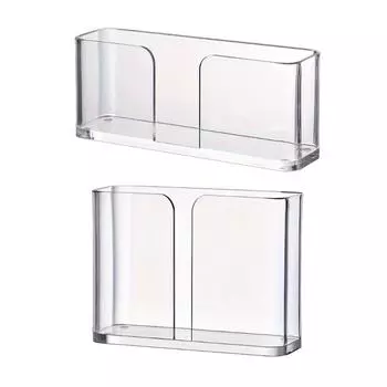 Clear Acrylic Napkin Box Practical Table Napkin Container for Weddings and Home Use Serviette Dispenser Kitchenwares