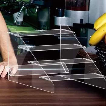 Clear Acrylic Treat Display Stand Holder Practical Cake Pastries Showcases Rack Dropshipping прозрачный