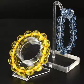 Прозрачный органайзер для браслетов, креативный держатель для ювелирных изделий, стойка для показа модных браслетов A-2pcs