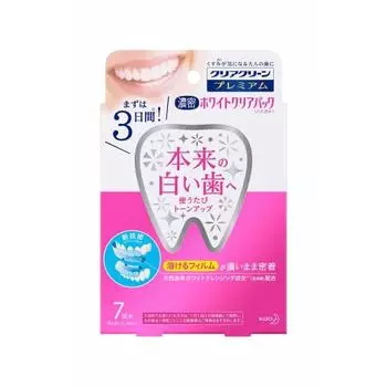 Clear Clean Premium White Clear Pack Toothpaste 7 times 7 pieces (x 1) mint