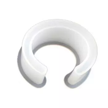 Clear Epoxy Resin Molds Silicone Bangle Molds Flower 1Pc Handmade Transparent One Size