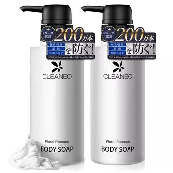 Clear Neo средство против запаха Clear Neo Body Soap Дезодорант Мыло для тела 300 мл x 2 флакона Уход за запахом Запах тела Прыщи на спине (КЛИНЕО) Мужской квазинаркотик