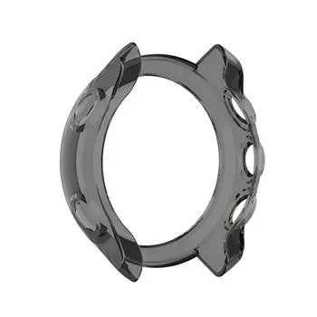 Clear Soft Wristbands Screen Protector Bracelet Protective Cover TPU Watch Case чёрный