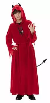 Clear Stone Party City Cosplay Devil Robe Red 4560320847724 Men s